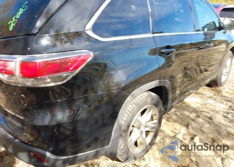 2015 Toyota Highlander Limited V6 z USA, uszkodzony, nr VIN 5TDDKRFHXFS114803